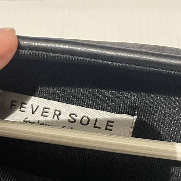 FEVERSOLE Women Size 6 Shoes Soft Cushion Black Elastic Adjustable Ballet - Picture 7 of 12